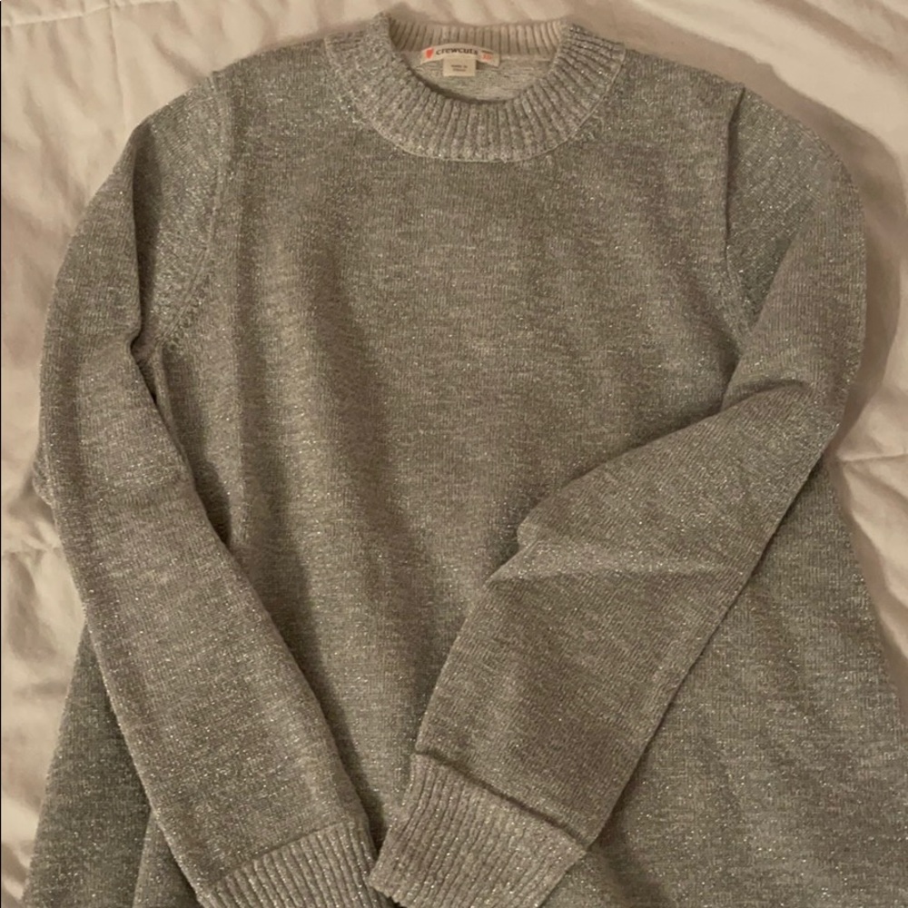 Metallic sweater